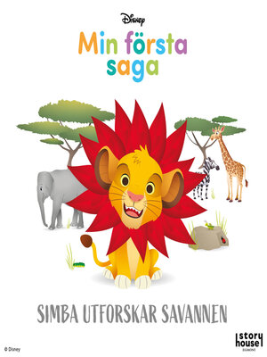 cover image of Simba utforskar savannen